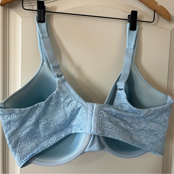 Vanity Fair Light Blue Adjustable Bra Size 40 DD - Picture 5 of 14